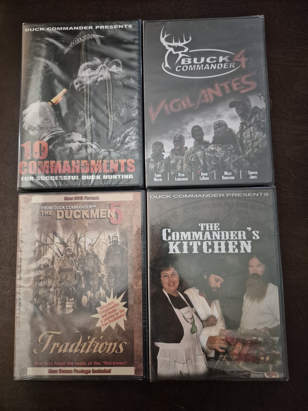 The Commander's Kitchen DVD - Factory Sealed.